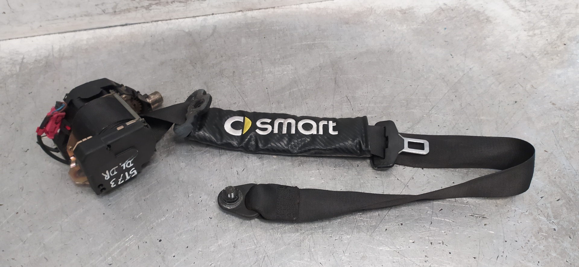 SMART Fortwo 1 generation (1998-2007) Priekinis dešinys saugos diržas Q0000862V029000000 25967614