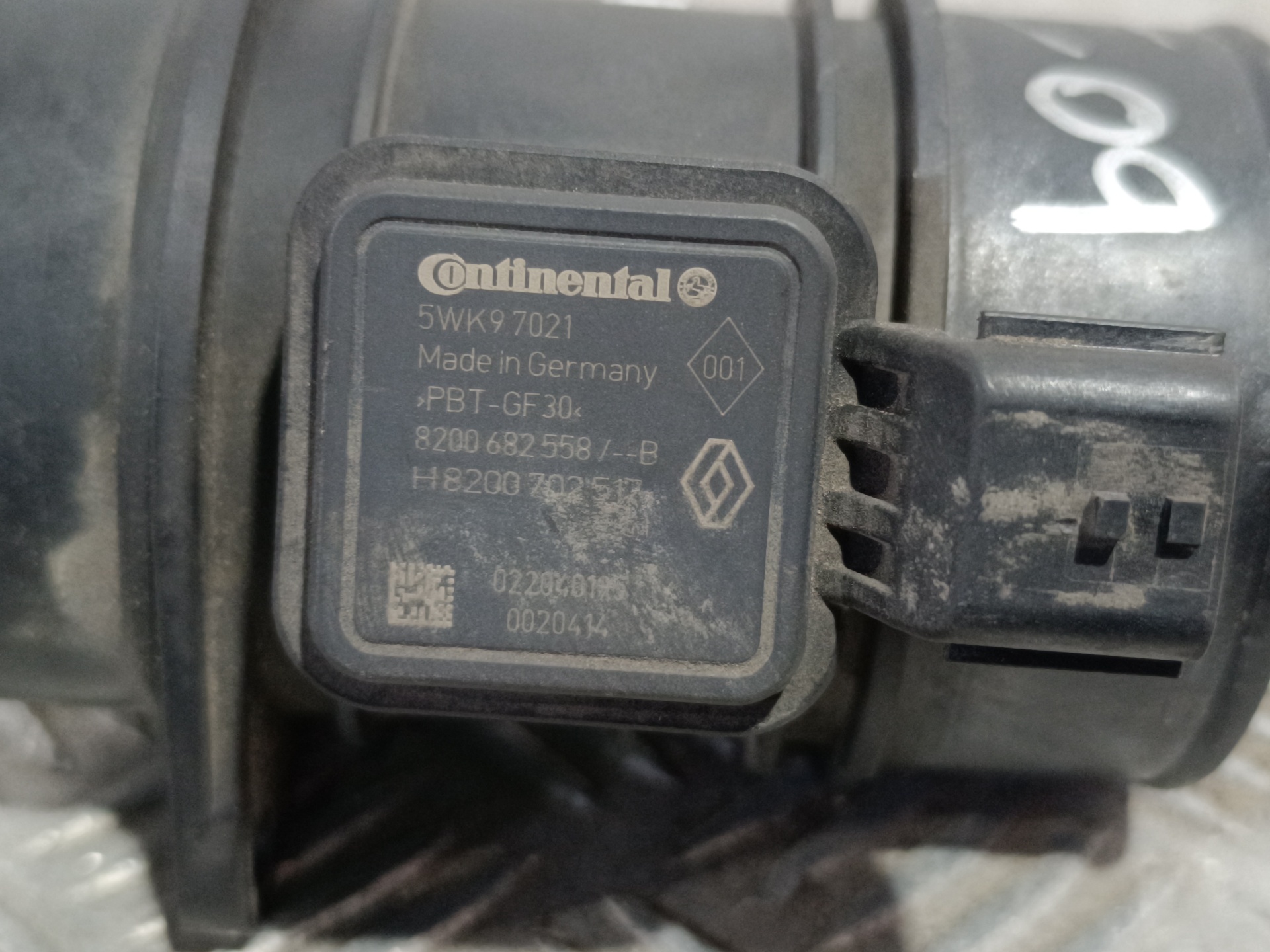 Caudalímetro 8200682558 de Renault Megane iii 2008-2013 - pieza usada
