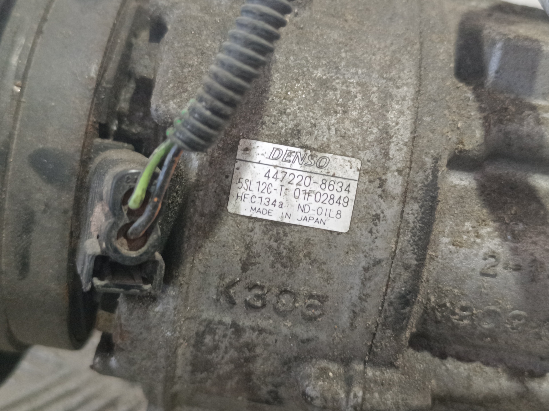 Compressor de ar condicionado 4472208634 de Fiat Stilo (192_) 2002-2006 - pieza usada