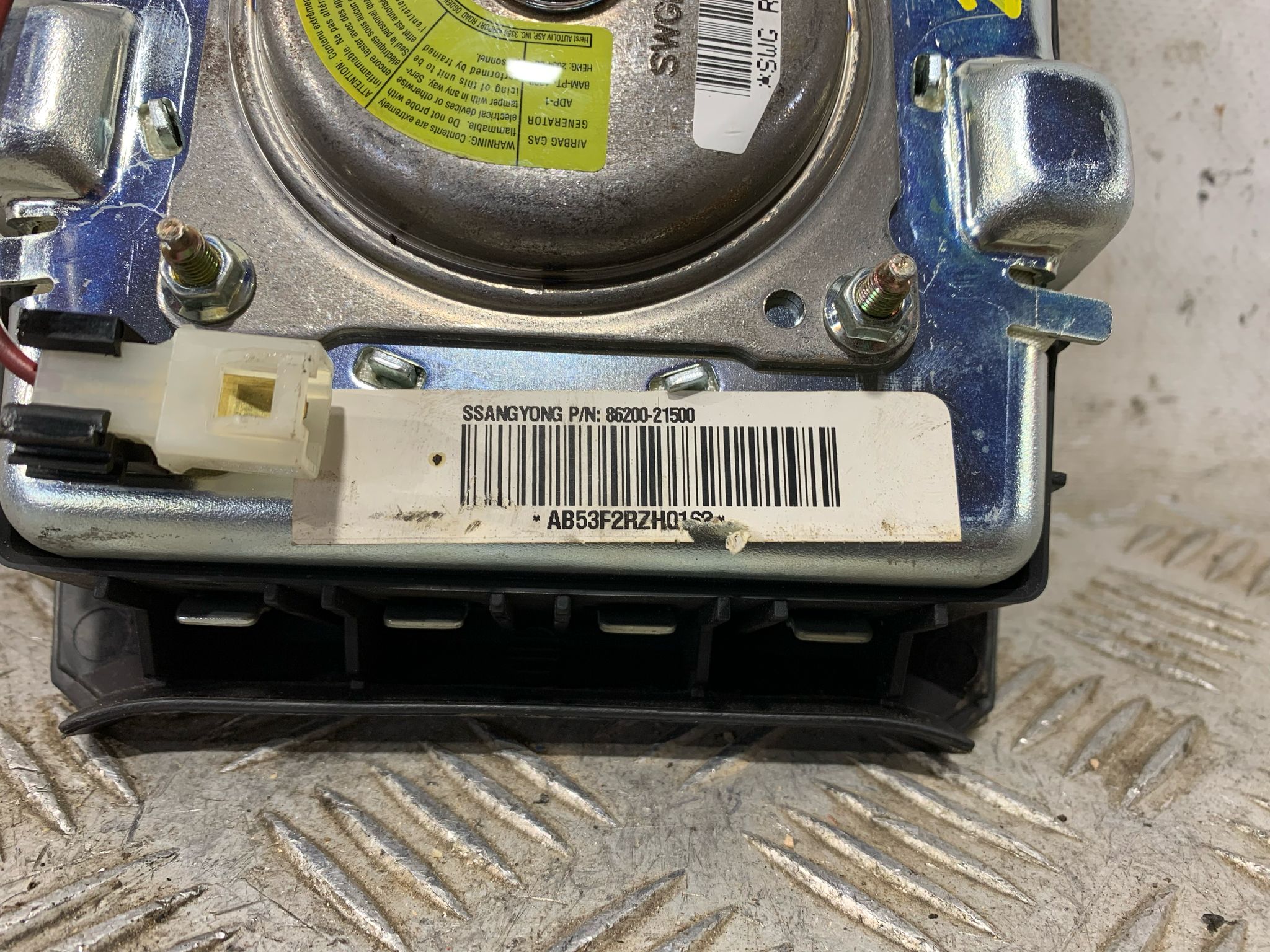 Airbag guida 8620021500 de Ssangyong Rexton 2003-2006 - pieza usada