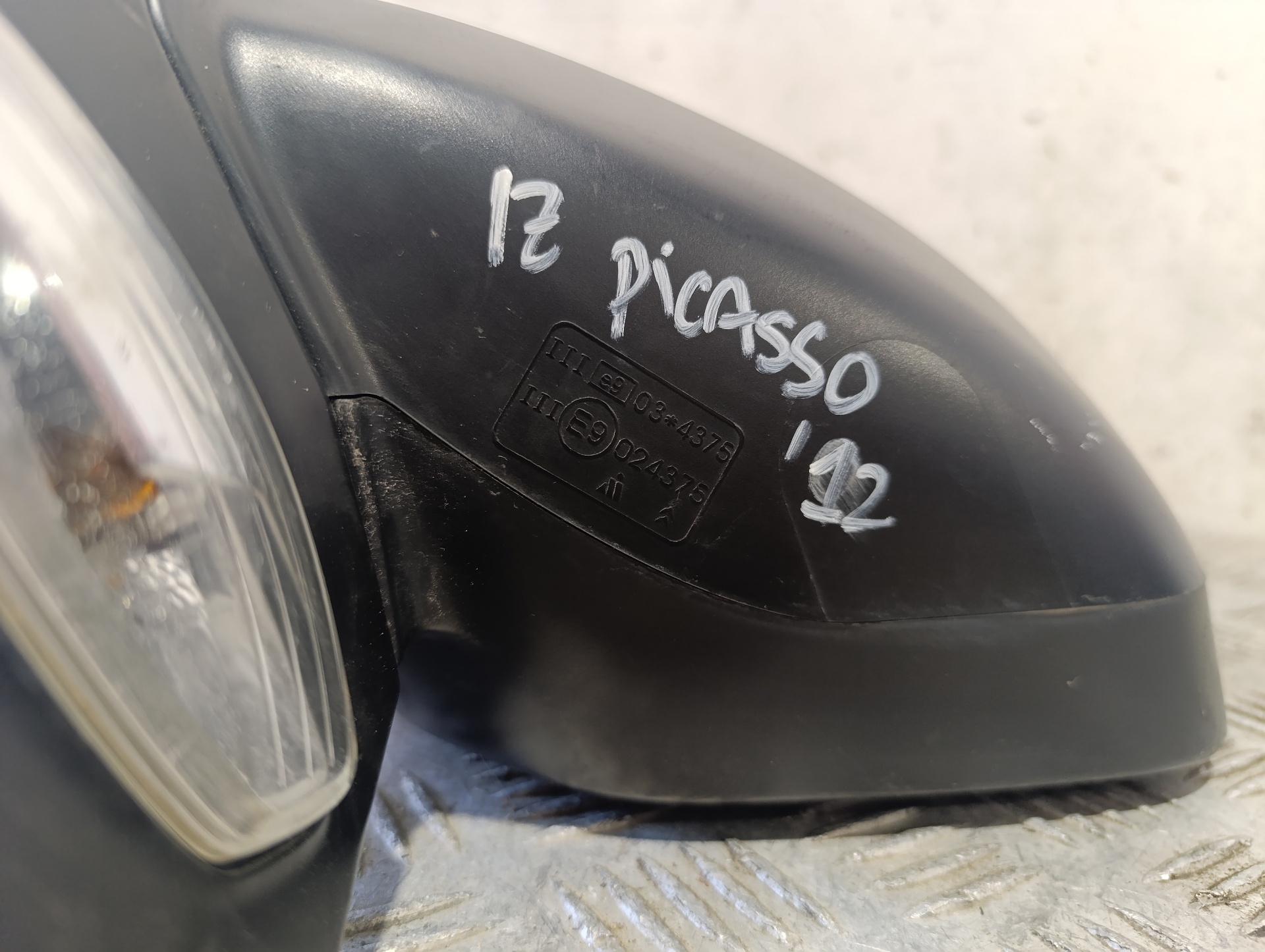 Door mirror left hand 024375 de Citroen C4 2006-2013 - pieza usada