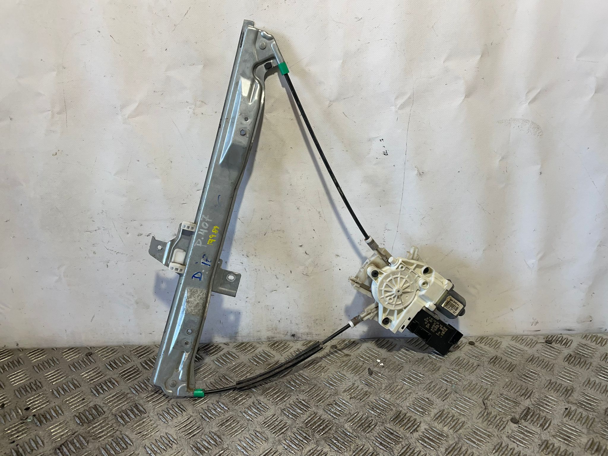 PEUGEOT 407 1 generation (2004-2010) Front Left Door Window Regulator 9646594580 24899959