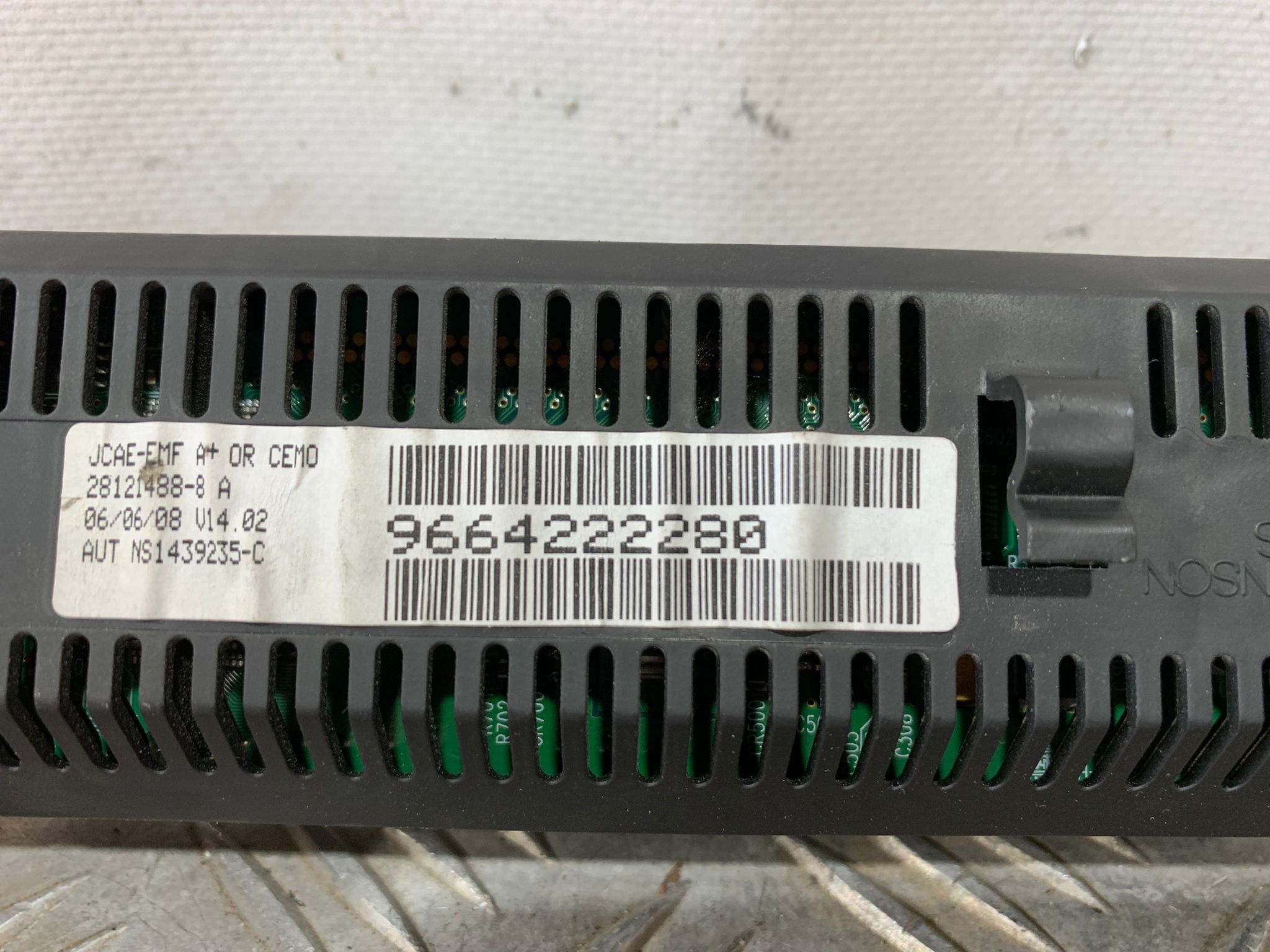 Multifunction screen 9664222280 de Citroen Jumpy 2007-0