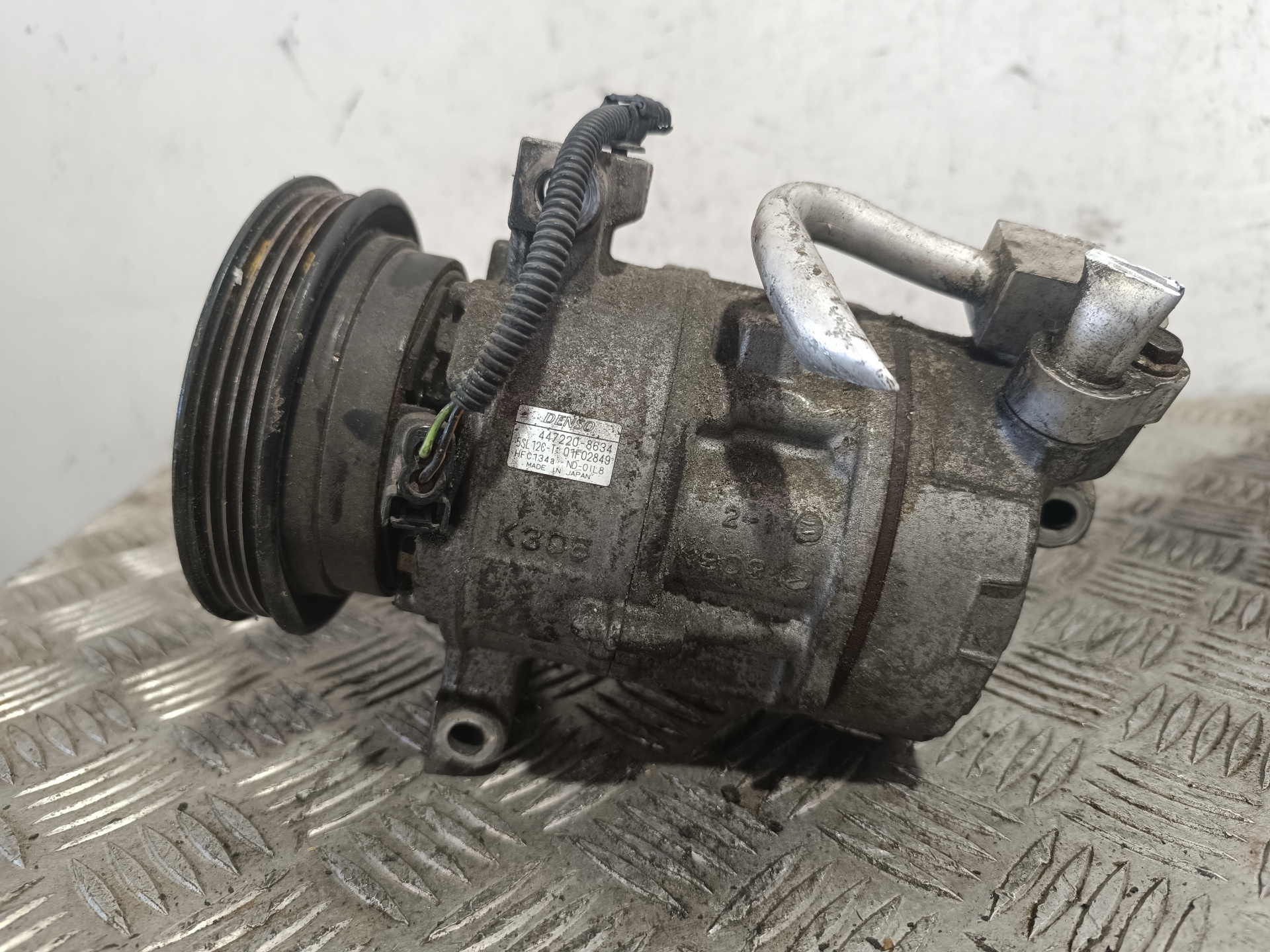 Compressor de ar condicionado 4472208634 de Fiat Stilo (192_) 2002-2006 - pieza usada
