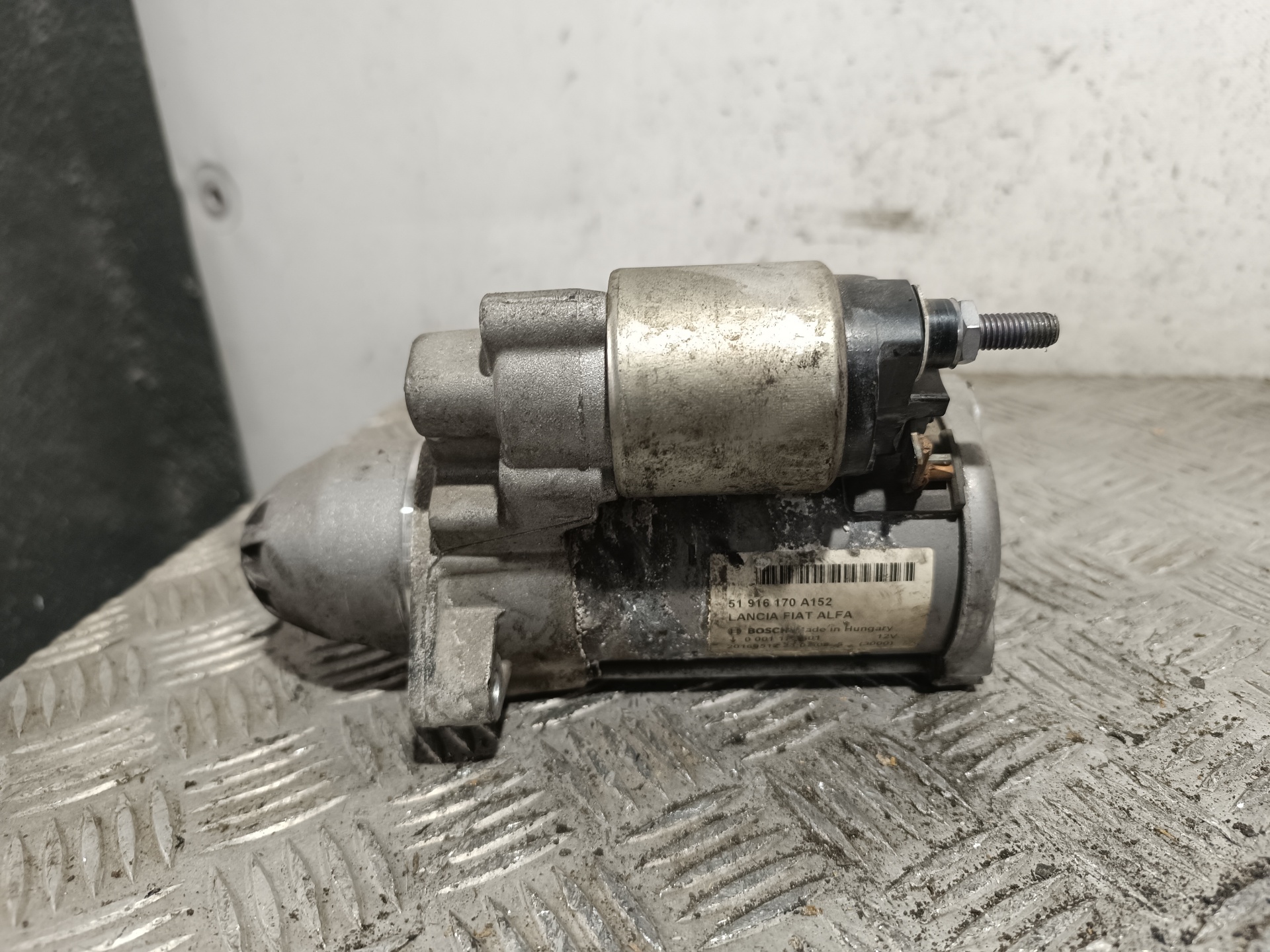 Motor arranque 51916170 de Fiat Fiorino 2007-0 - pieza usada