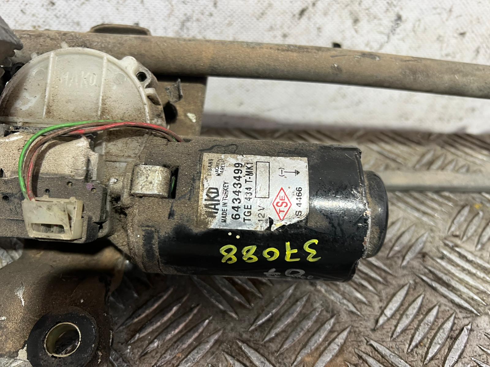 Motor limpia delantero 64343499 de Fiat Doblò 2005-0