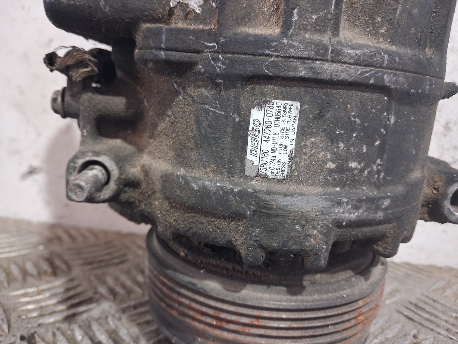 Compresor del aire acondicionado 4472600780 de Bmw Serie x3 2004-0 - pieza usada