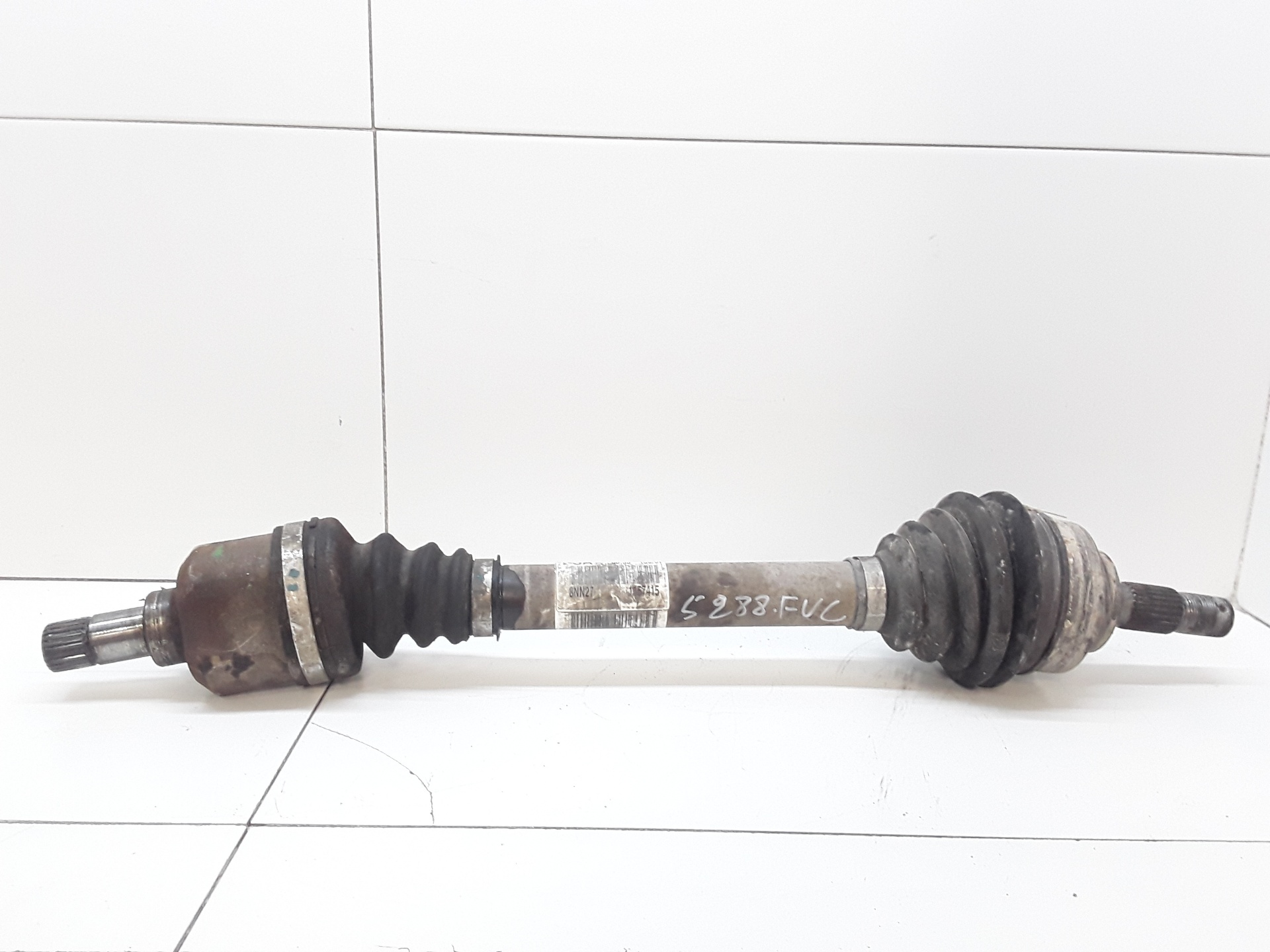 CITROËN 407 1 generation (2004-2010) Front Left Driveshaft 9656329380 25623241