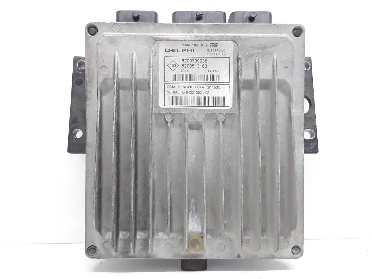 AUDI Clio 2 generation (1998-2013) Engine Control Unit ECU 8200399038 19044800