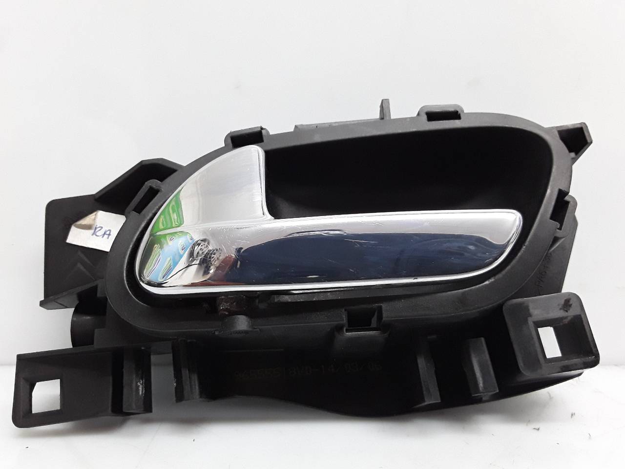 PEUGEOT 207 1 generation (2006-2009) Front Left Door Interior Handle Frame 96555518VD 25611461