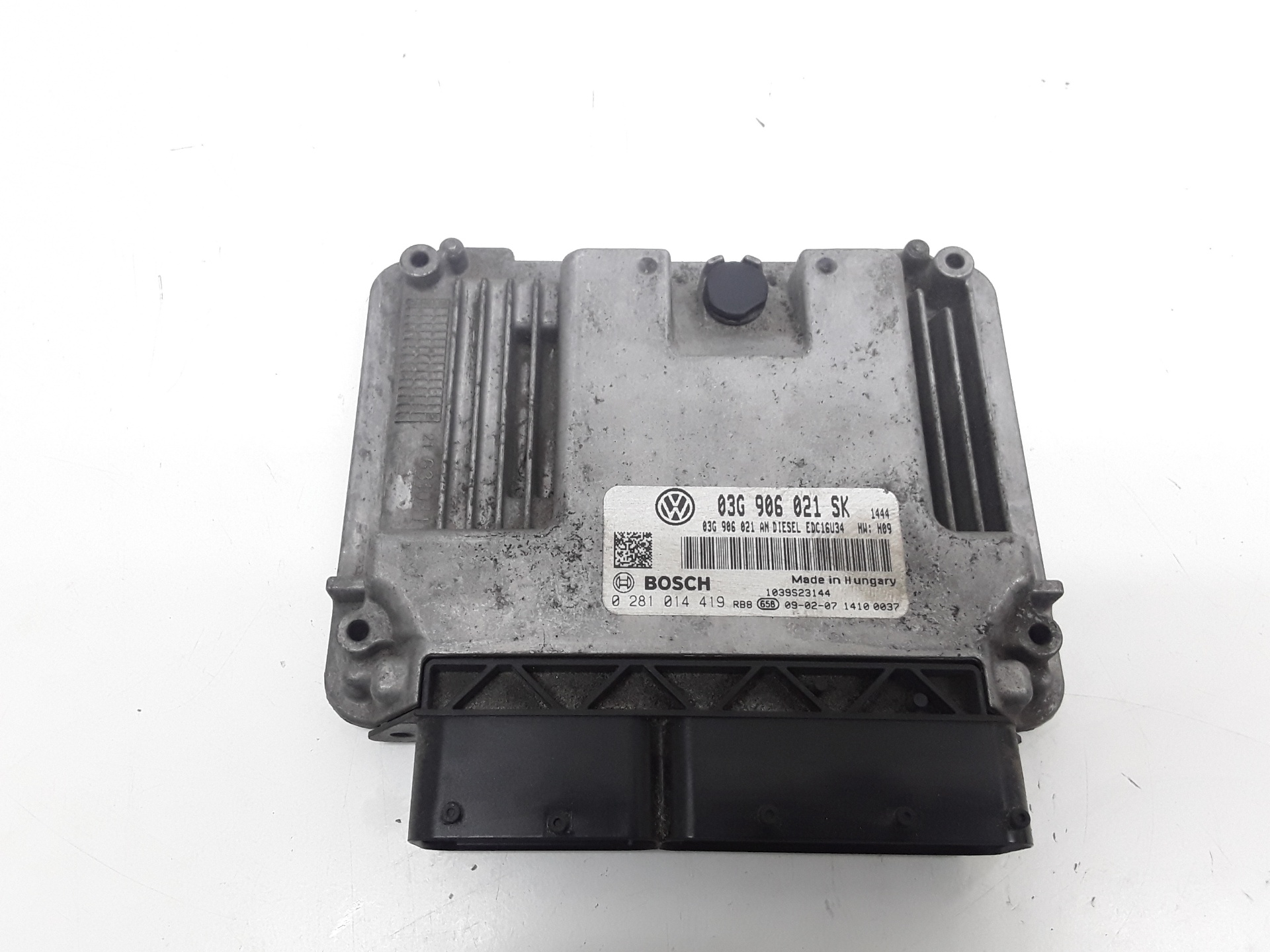 SEAT Toledo 3 generation (2004-2010) Moottorin ohjausyksikkö ECU 03G906021SK 19109177