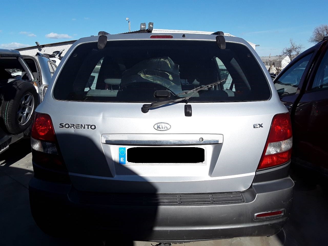 KIA Sorento 1 generation (2002-2011) Baklucka bak 737003E100 19008958