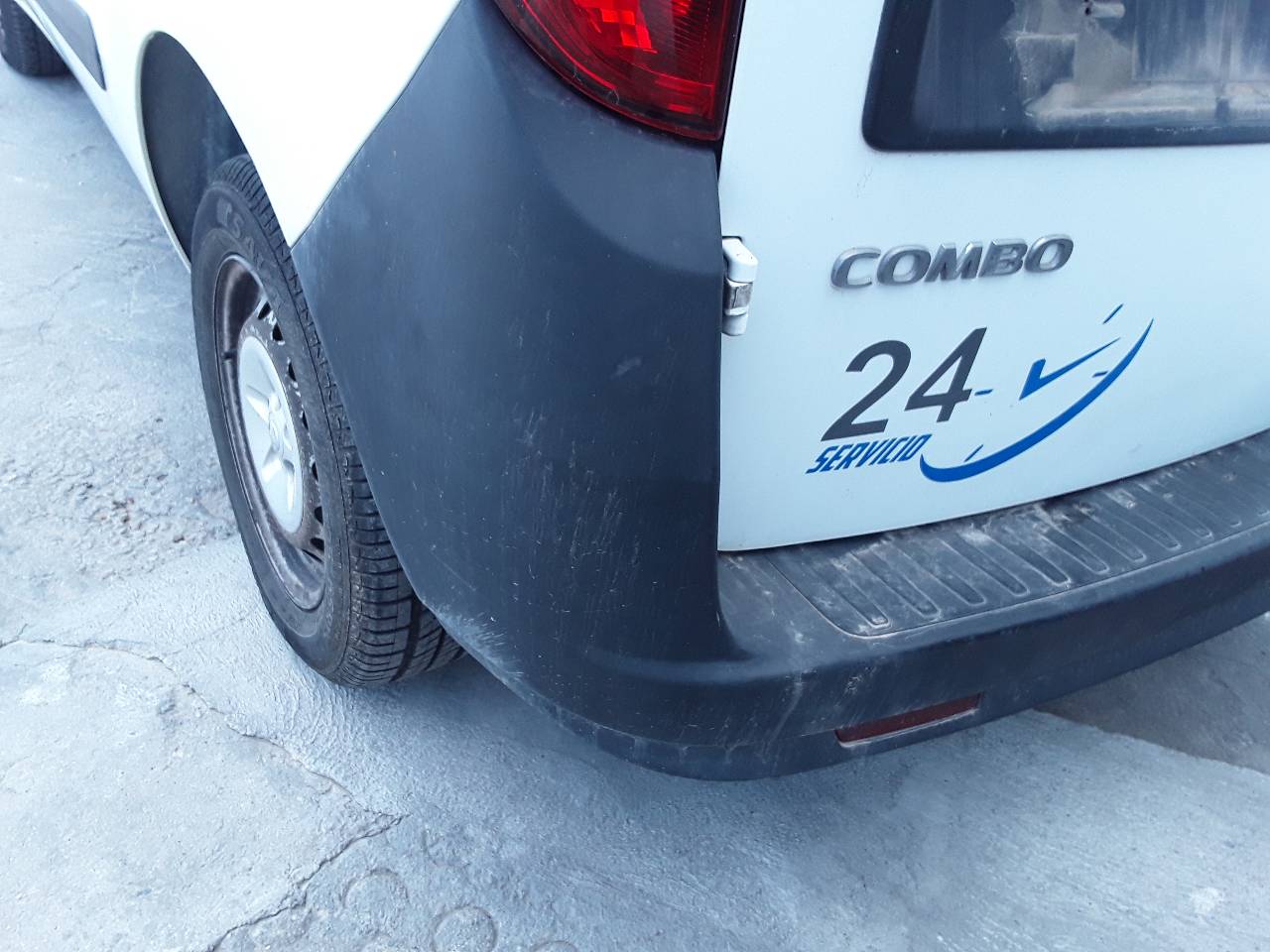 OPEL Combo D (2011-2020) Rear Bumper 25624753