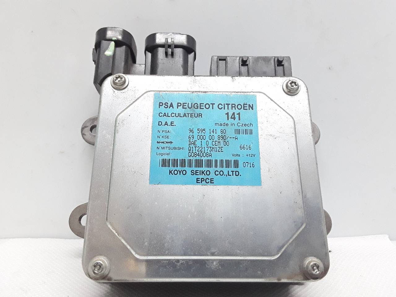 CITROËN C3 1 generation (2002-2010) Kiti valdymo blokai 9659514180 19002528