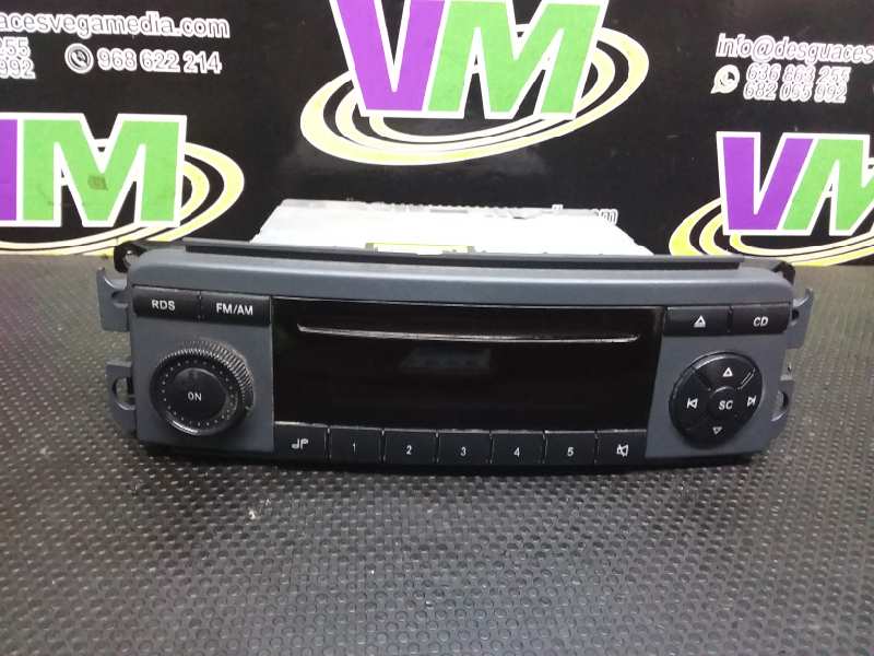 SMART Forfour 1 generation (2004-2006) Music Player Without GPS 18900464