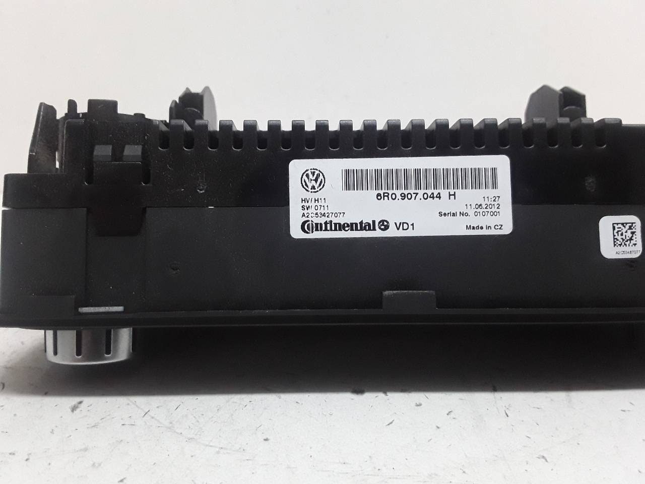 VOLKSWAGEN Polo 6 generation (2017-2024) Unitate de control al climei 6R0907044H 25606164