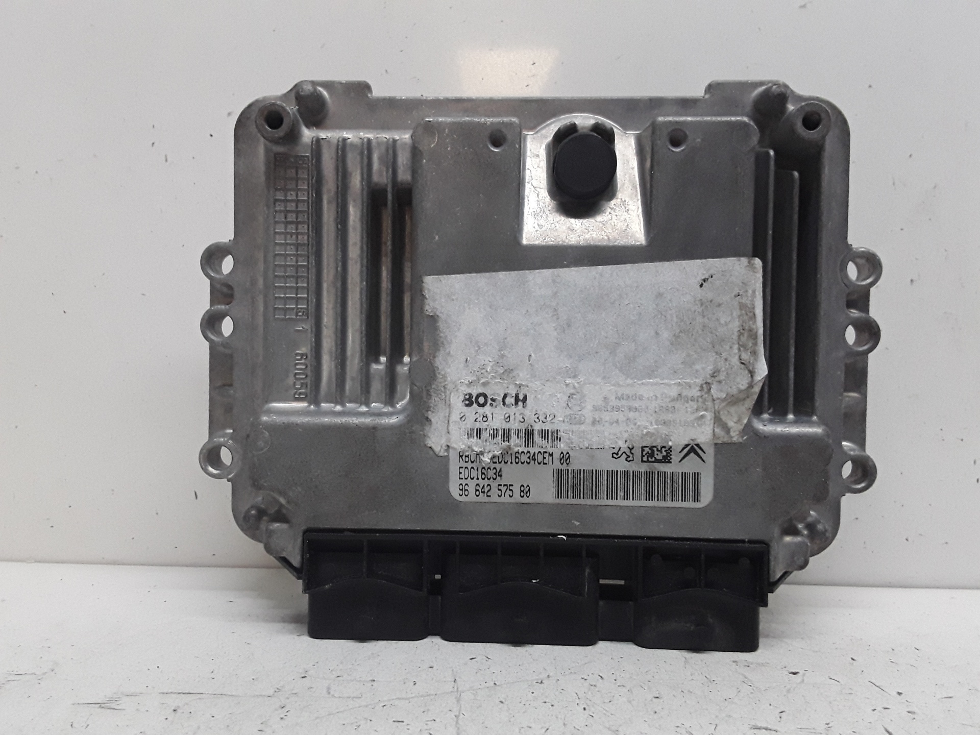 PEUGEOT 308 T7 (2007-2015) Engine Control Unit ECU 0281013332 25625035