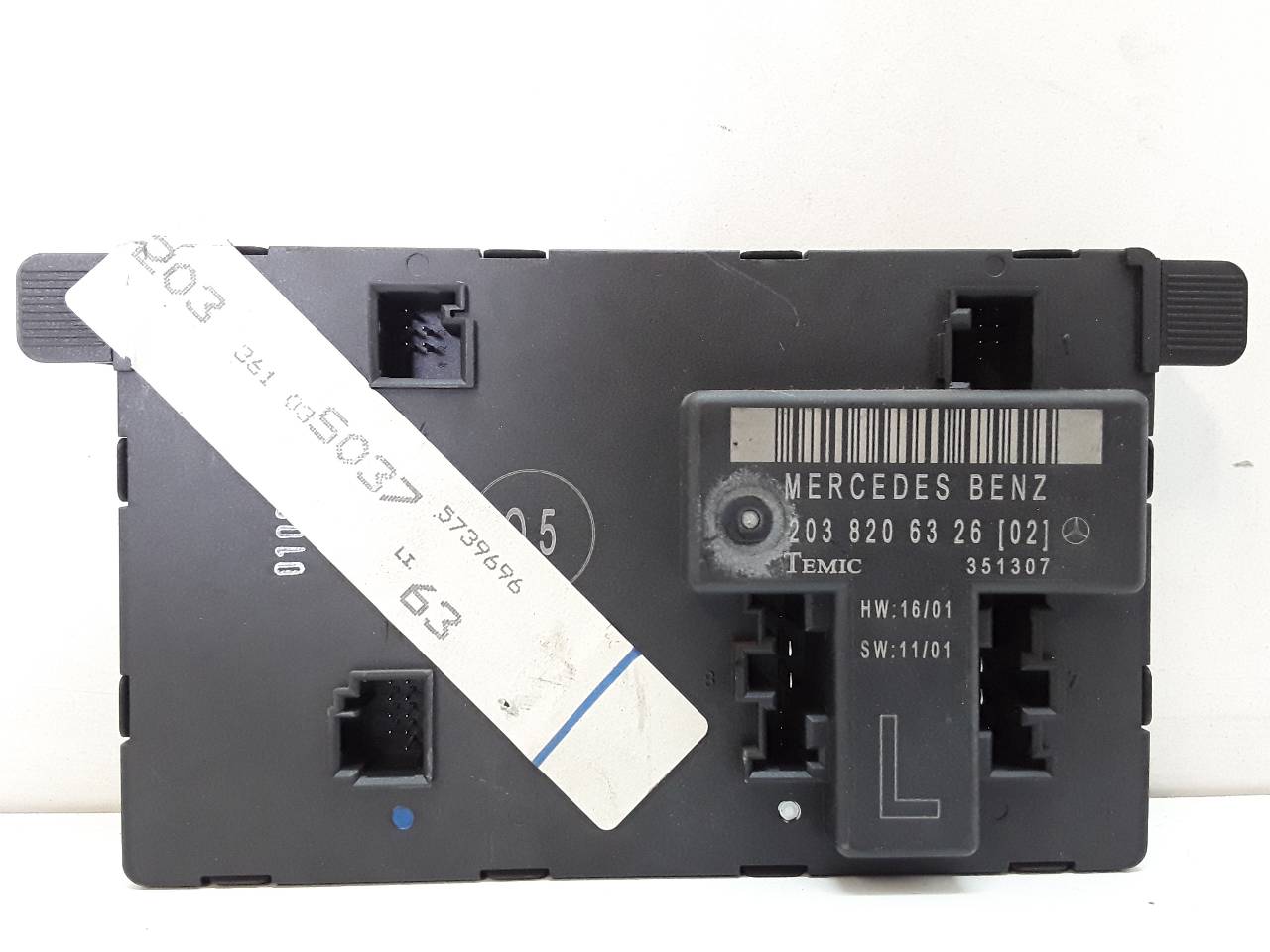 MERCEDES-BENZ C-Class W203/S203/CL203 (2000-2008) Other Control Units 2038206326 19082587