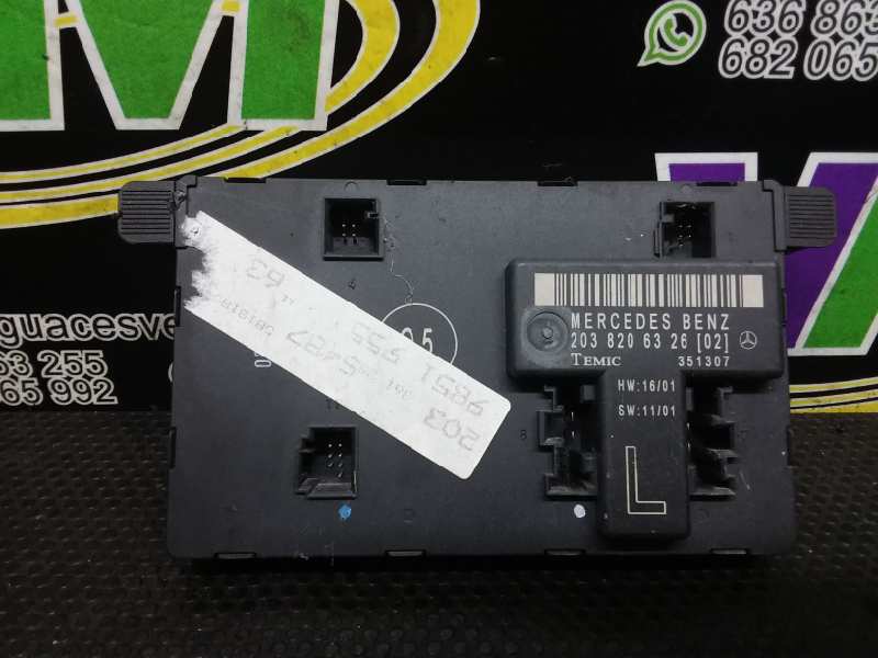 MERCEDES-BENZ C-Class W203/S203/CL203 (2000-2008) Other Control Units 203820632602 18901624