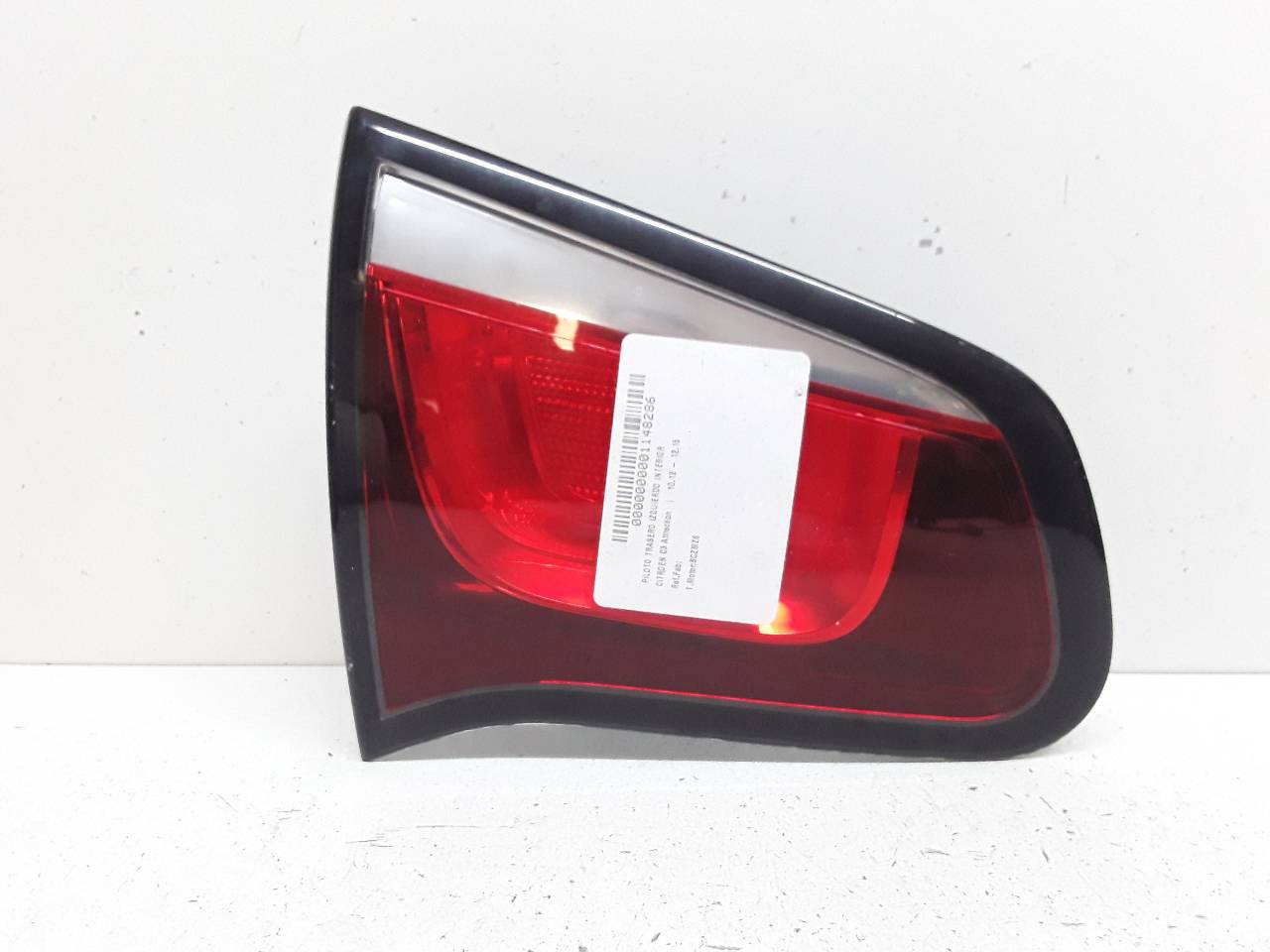 CITROËN C3 2 generation (2009-2016) Rear Left Taillight 9685225580 25605755