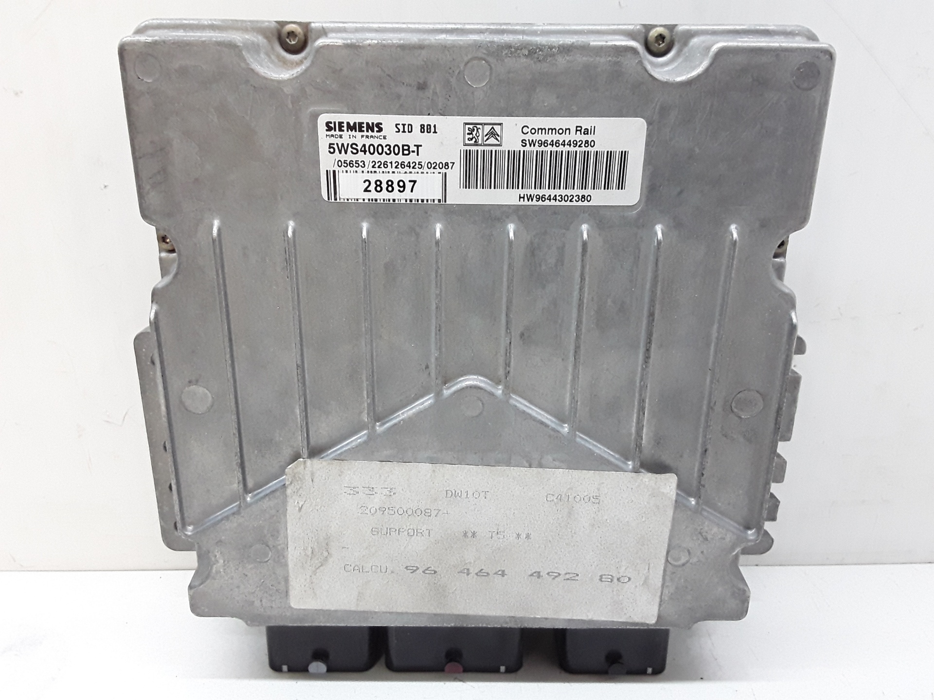 MITSUBISHI ASX 1 generation (2010-2020) Engine Control Unit ECU 5WS40030BT 25615491