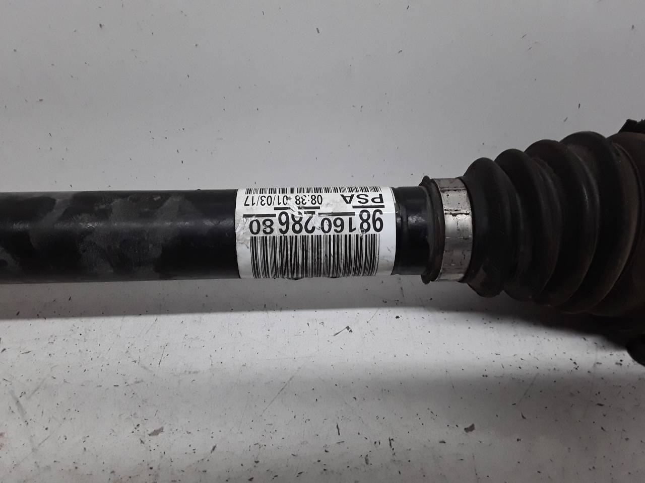 CITROËN C3 1 generation (2002-2010) Front Right Driveshaft 9816028680 25626366