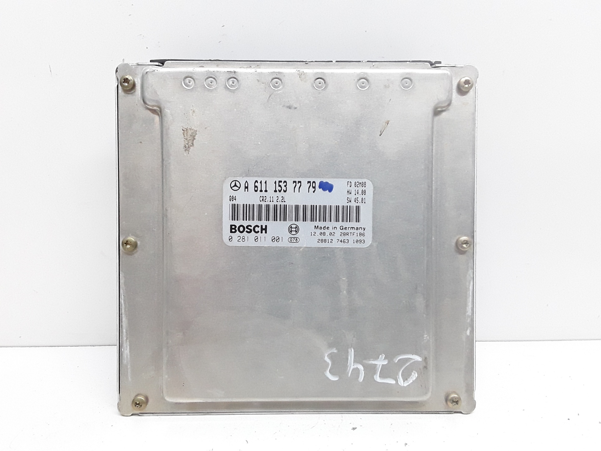 MERCEDES-BENZ C-Class W203/S203/CL203 (2000-2008) Engine Control Unit ECU A6111537779 19065265