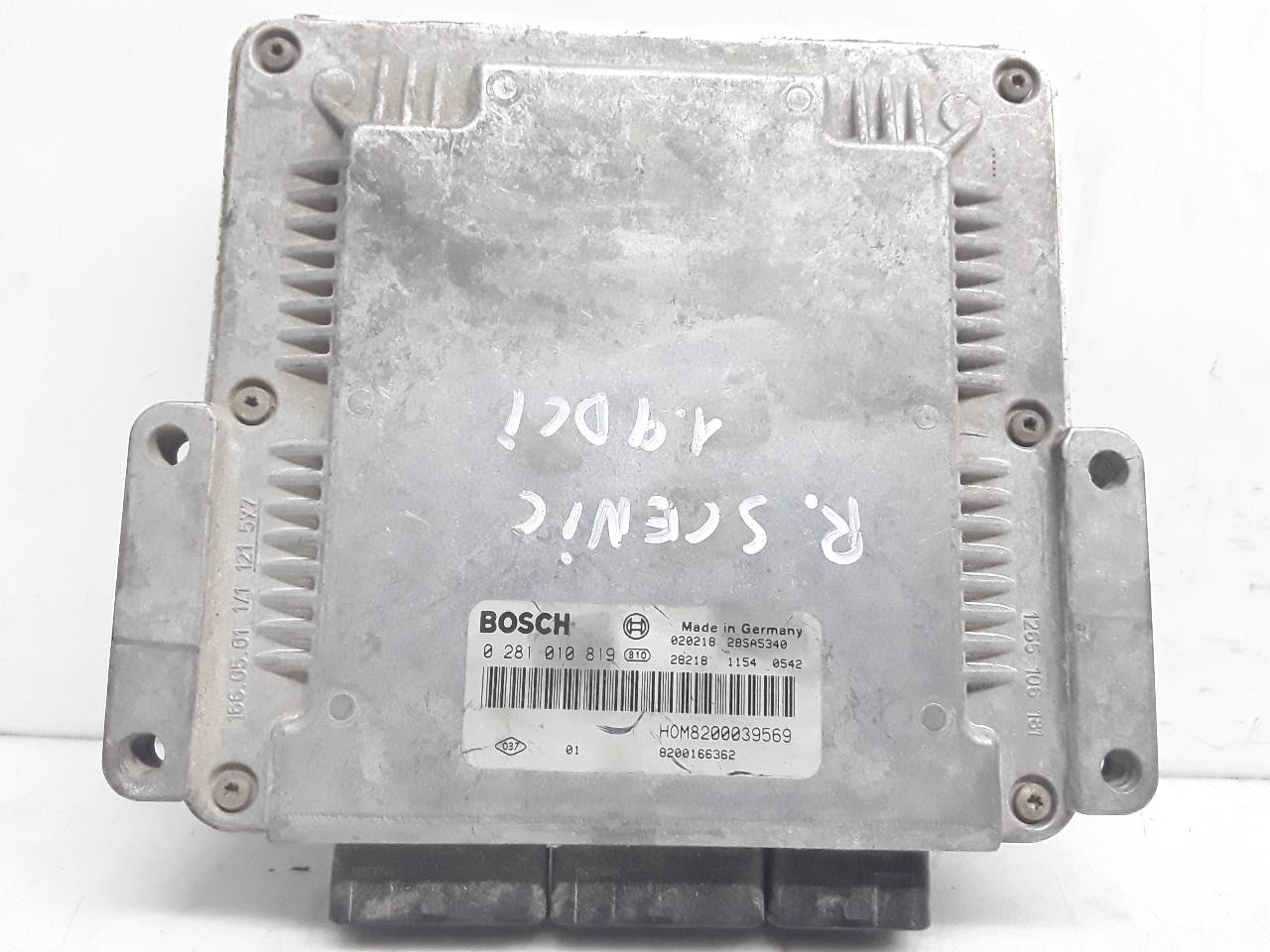 CITROËN Scenic 1 generation (1996-2003) Engine Control Unit ECU 0281010819 19013587