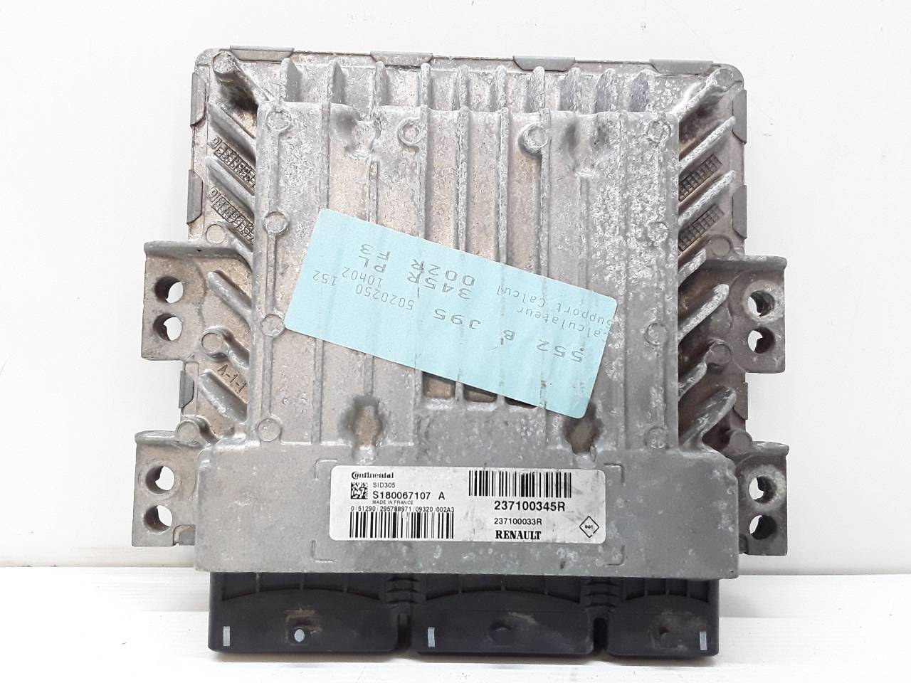 RENAULT Scenic 3 generation (2009-2015) Motora vadības bloks S180067107A 19053905