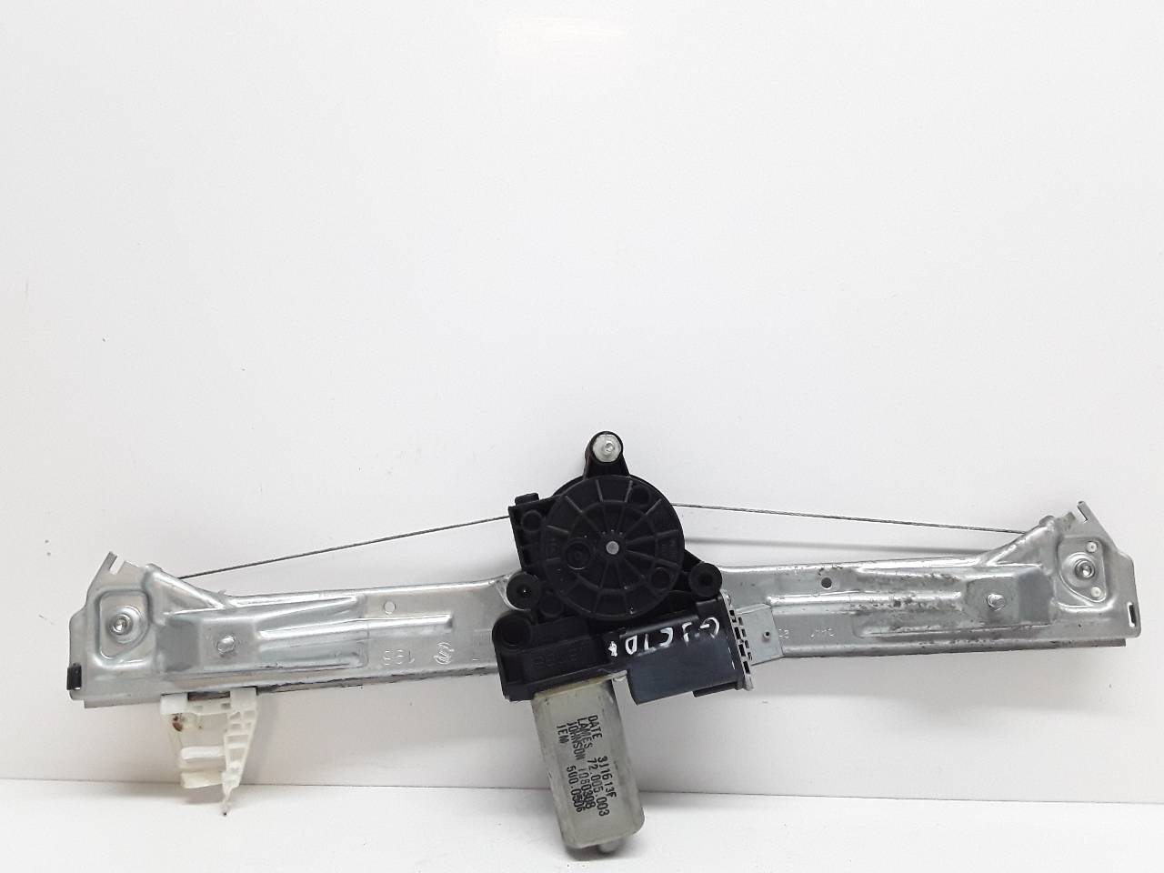 LANCIA Delta 3 generation (2008-2014) Rear Right Door Window Regulator 72005003 25609362