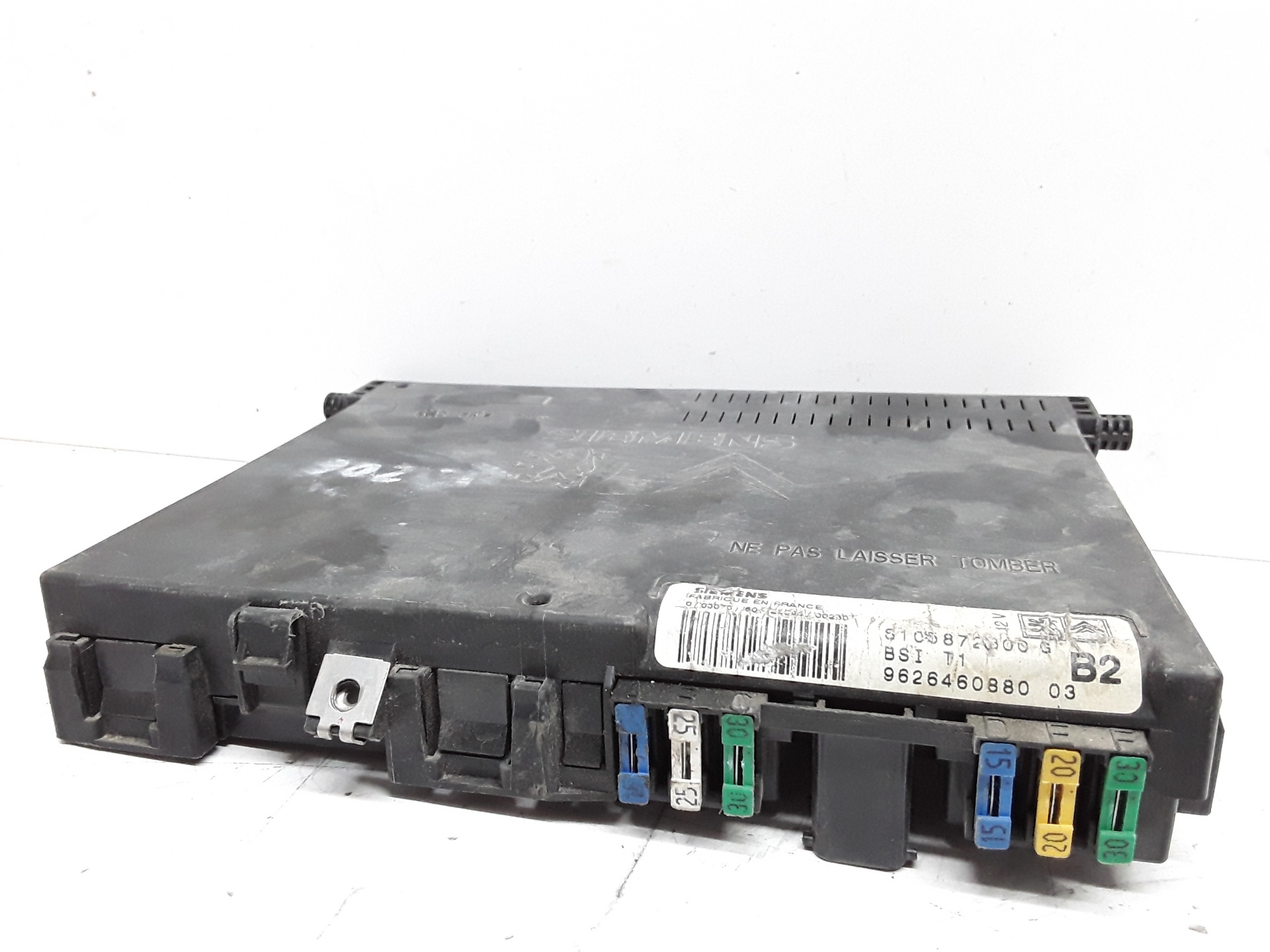 PEUGEOT 206 1 generation (1998-2009) Fuse Box BSIT1 19059211