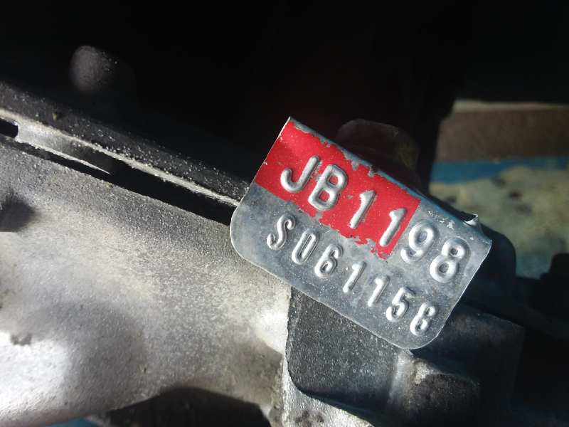 RENAULT A6 C5/4B (1997-2004) Växellåda JB1198 25605499