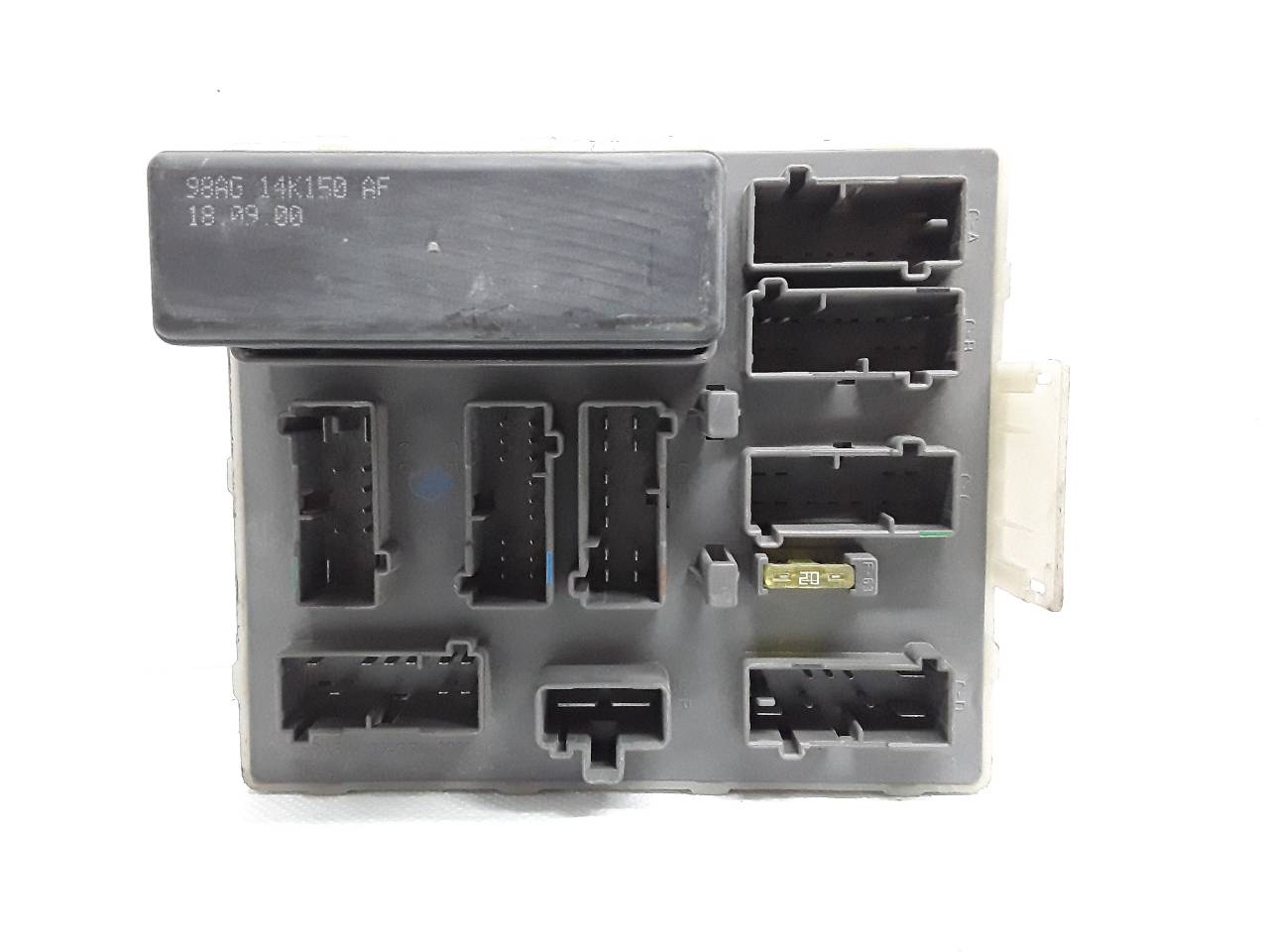 PEUGEOT Focus 1 generation (1998-2010) Fuse Box 98AG14A073AH 19031870