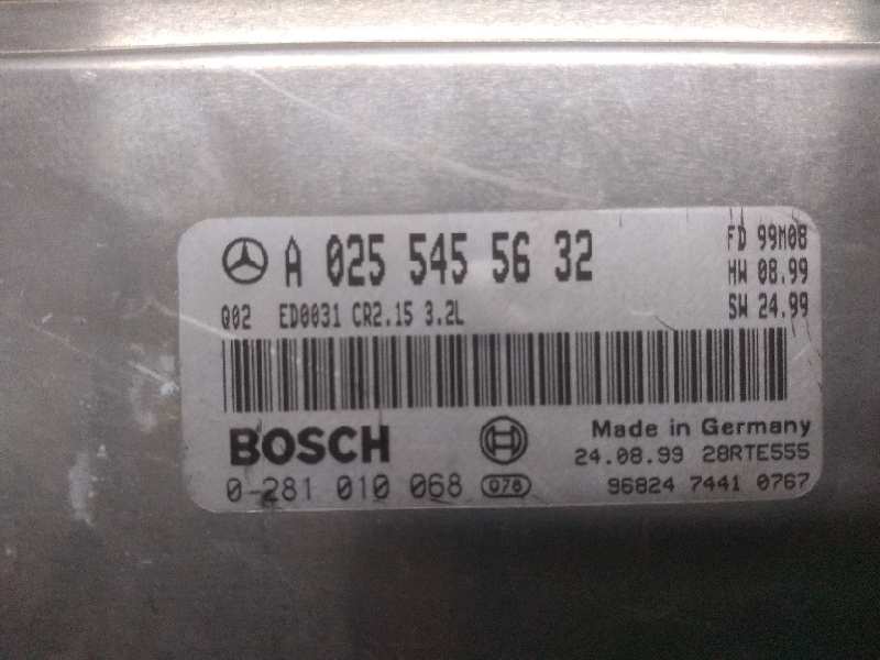 MERCEDES-BENZ E-Class W210 (1995-2002) Motorkontrollenhet ECU A0255455632 18909804