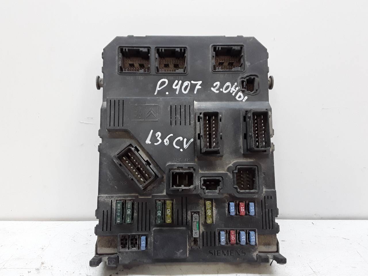 VAUXHALL 407 1 generation (2004-2010) Fuse Box 9655708380 19060241