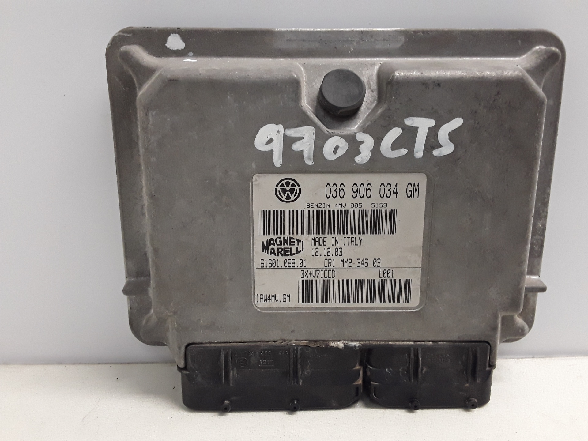 SEAT Leon 1 generation (1999-2005) Motorstyrenhet ECU 036906034GM 25625515