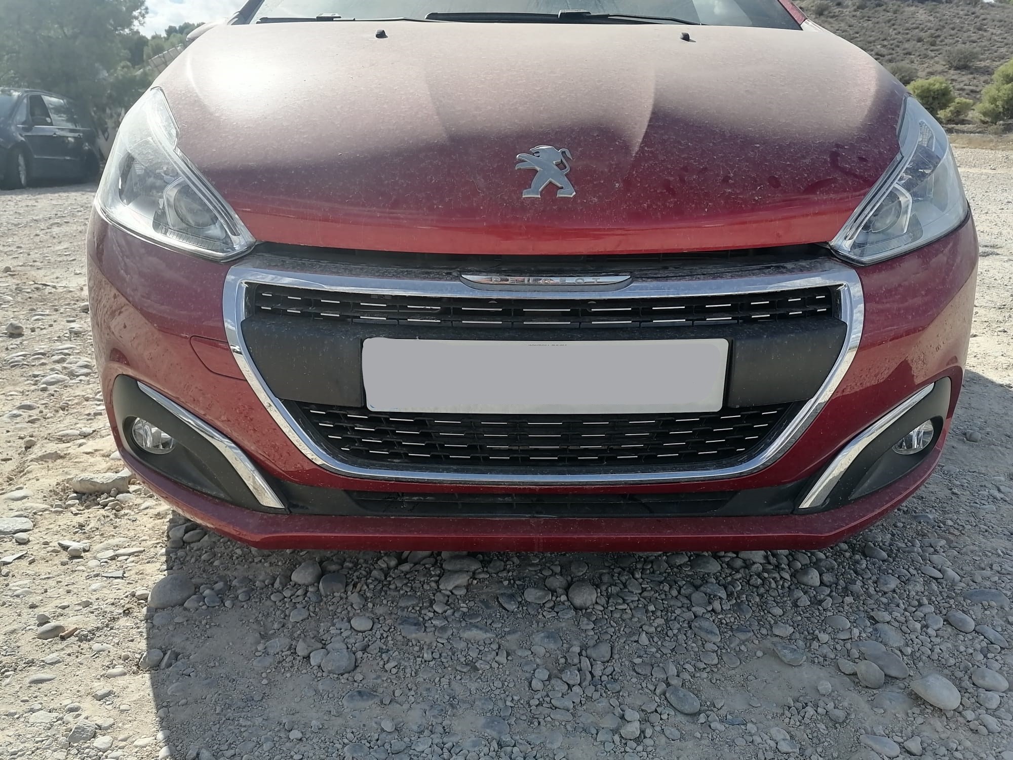 PEUGEOT 208 Peugeot 208 (2012-2015)  Правая задняя внутренняя ручка открытия 96555516 19013669