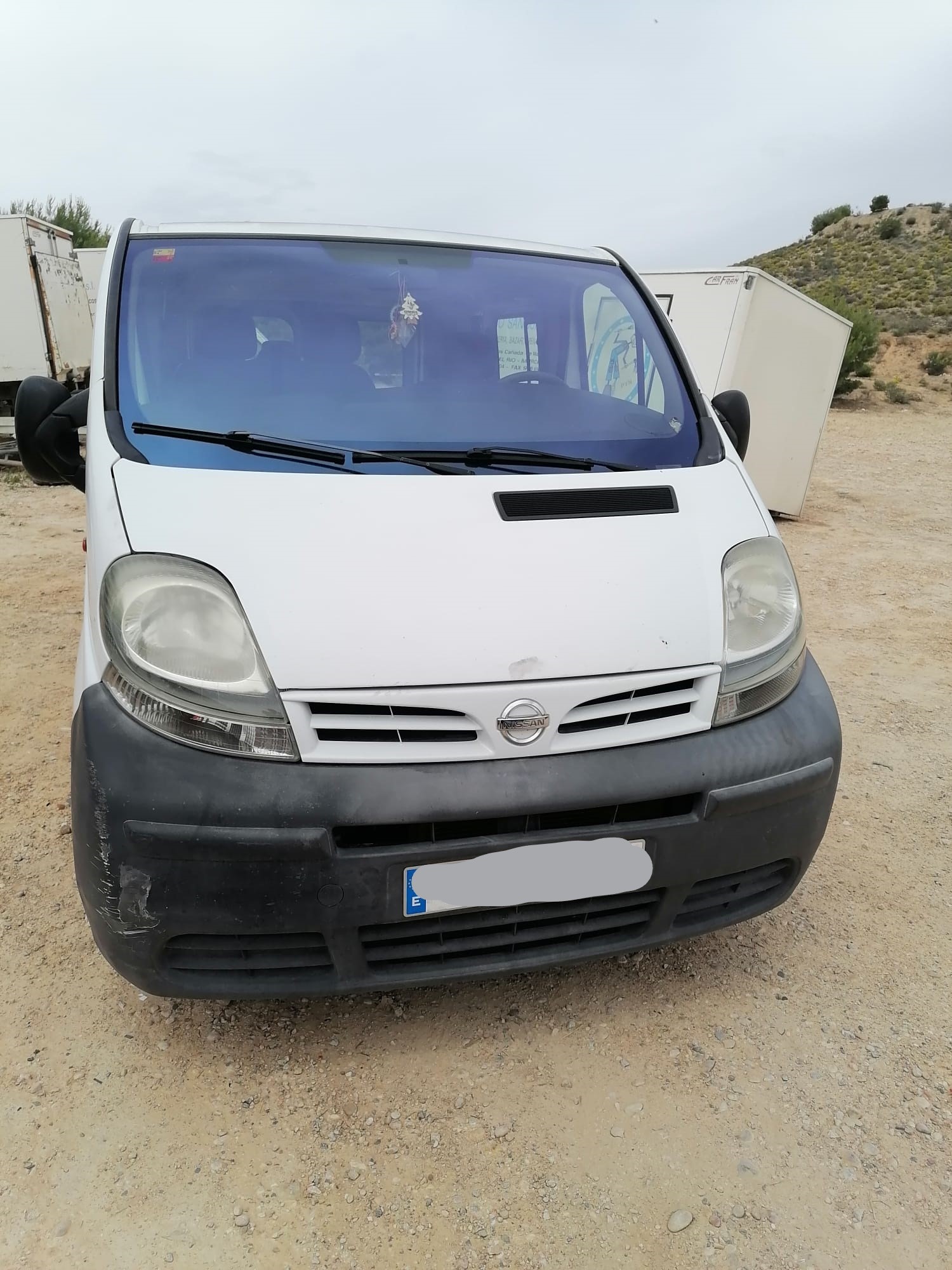 NISSAN Primastar 1 generation (2002-2014) Решетка радиатора 8200137047 19023564