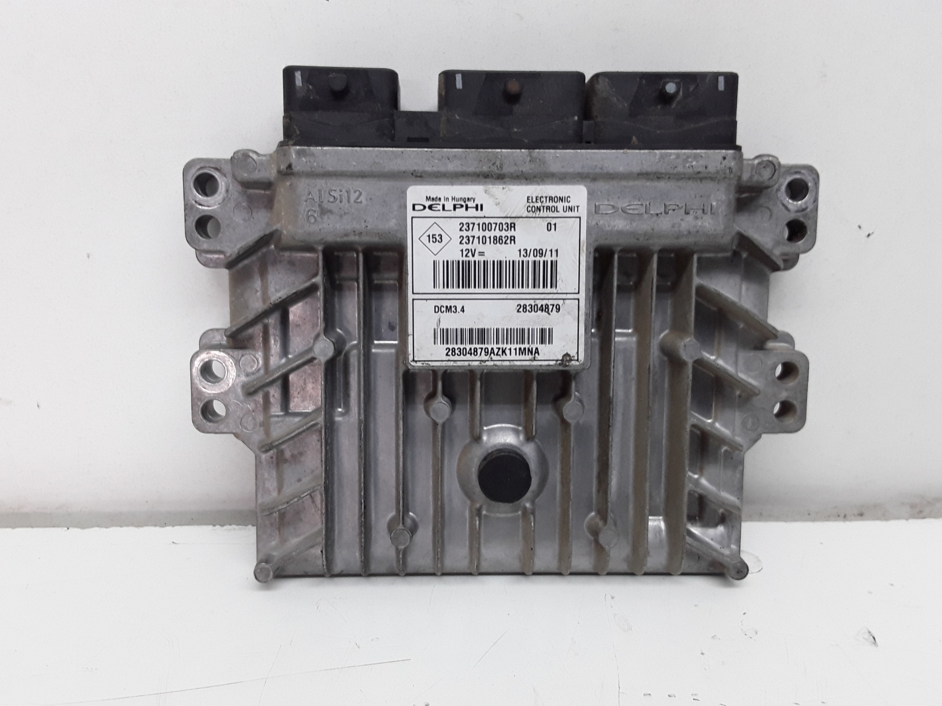 DACIA Motorkontrolenhed ECU 237100703R 25944497