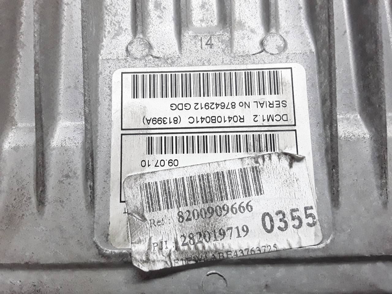 RENAULT Kangoo 2 generation (2007-2021) Engine Control Unit ECU 8200909666 19019588