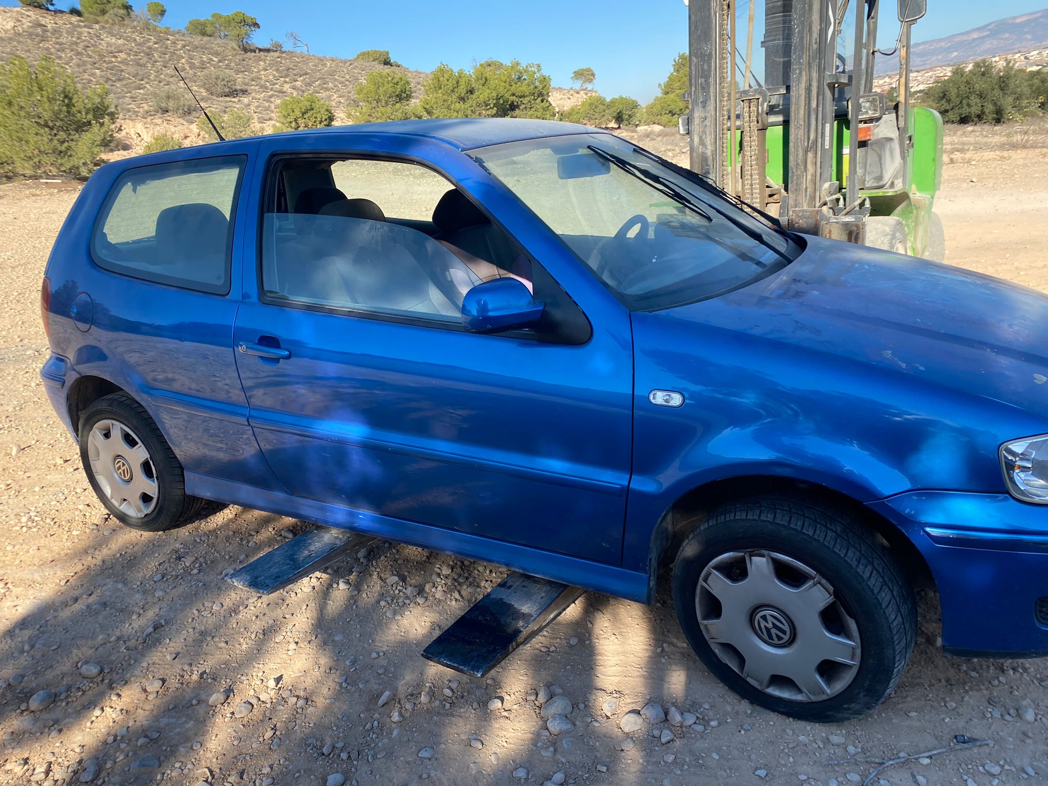 NISSAN Polo 3 generation (1994-2002) Регулатор на прозореца на предната лява врата 9N3959801D 25041594