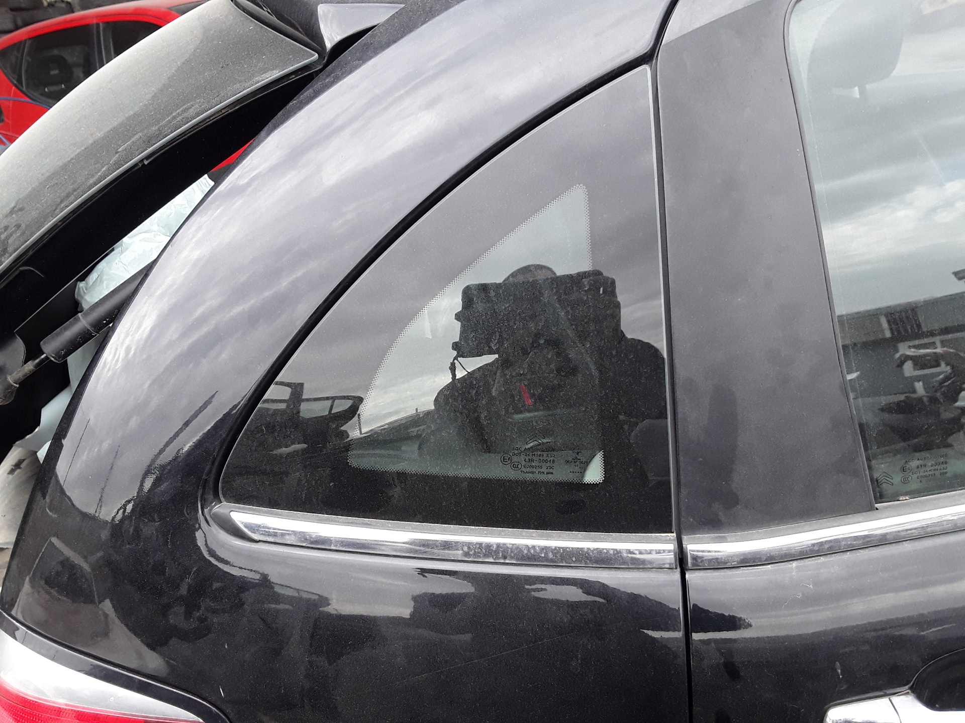 CITROËN C3 2 generation (2009-2016) Rear Right  Window 25605728