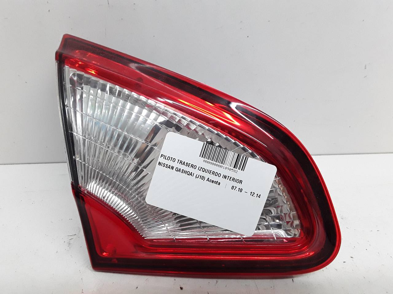 NISSAN Qashqai 1 generation (2007-2014) Фонарь задний левый 89503189 25615120