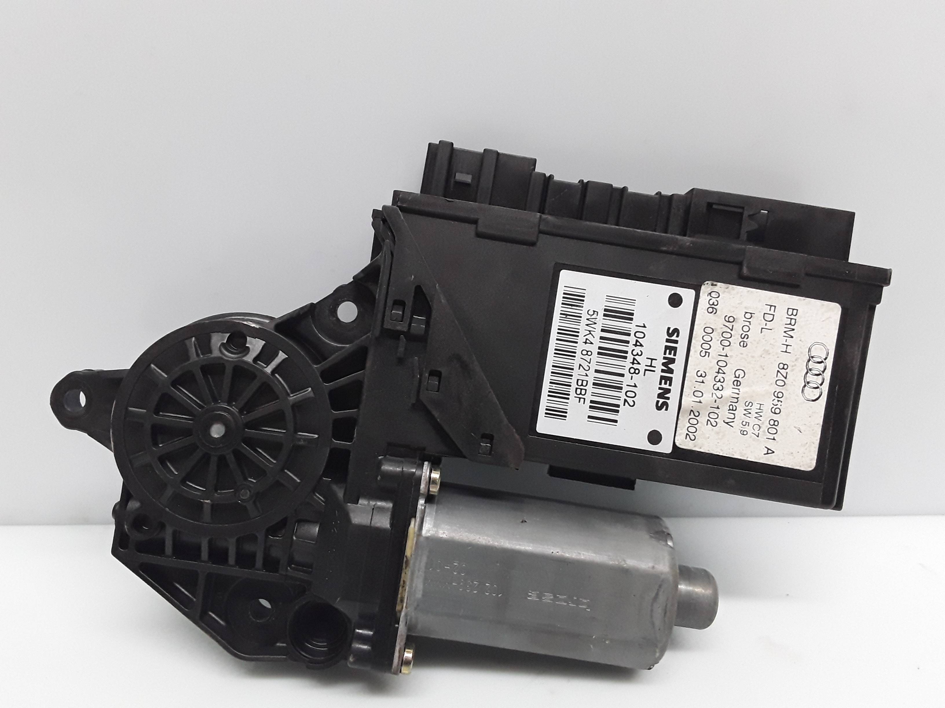 AUDI 323 BJ (1998-2003) Rear Left Door Window Control Motor 8Z0959801A 25594744