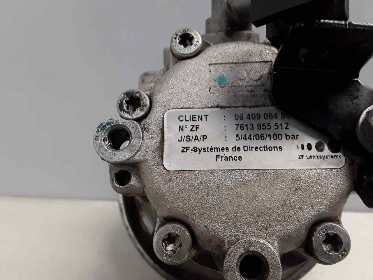 PEUGEOT Expert 2 generation (2007-2020) Power Steering Pump 9640906480 25622055