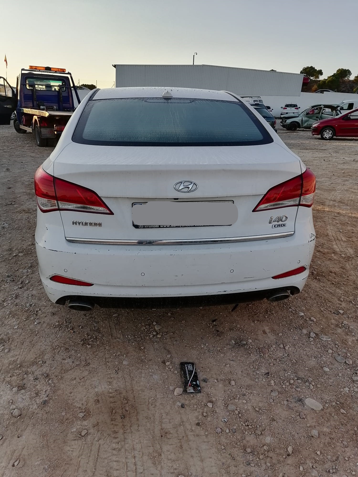 HYUNDAI i40 VF (1 generation) (2011-2020) Other parts of the rear bumper 924063Z300 25621931