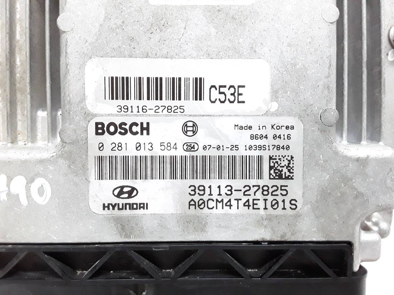 HYUNDAI Santa Fe CM (2006-2013) Calculateur d'unité de commande du moteur 3911627825 25615160