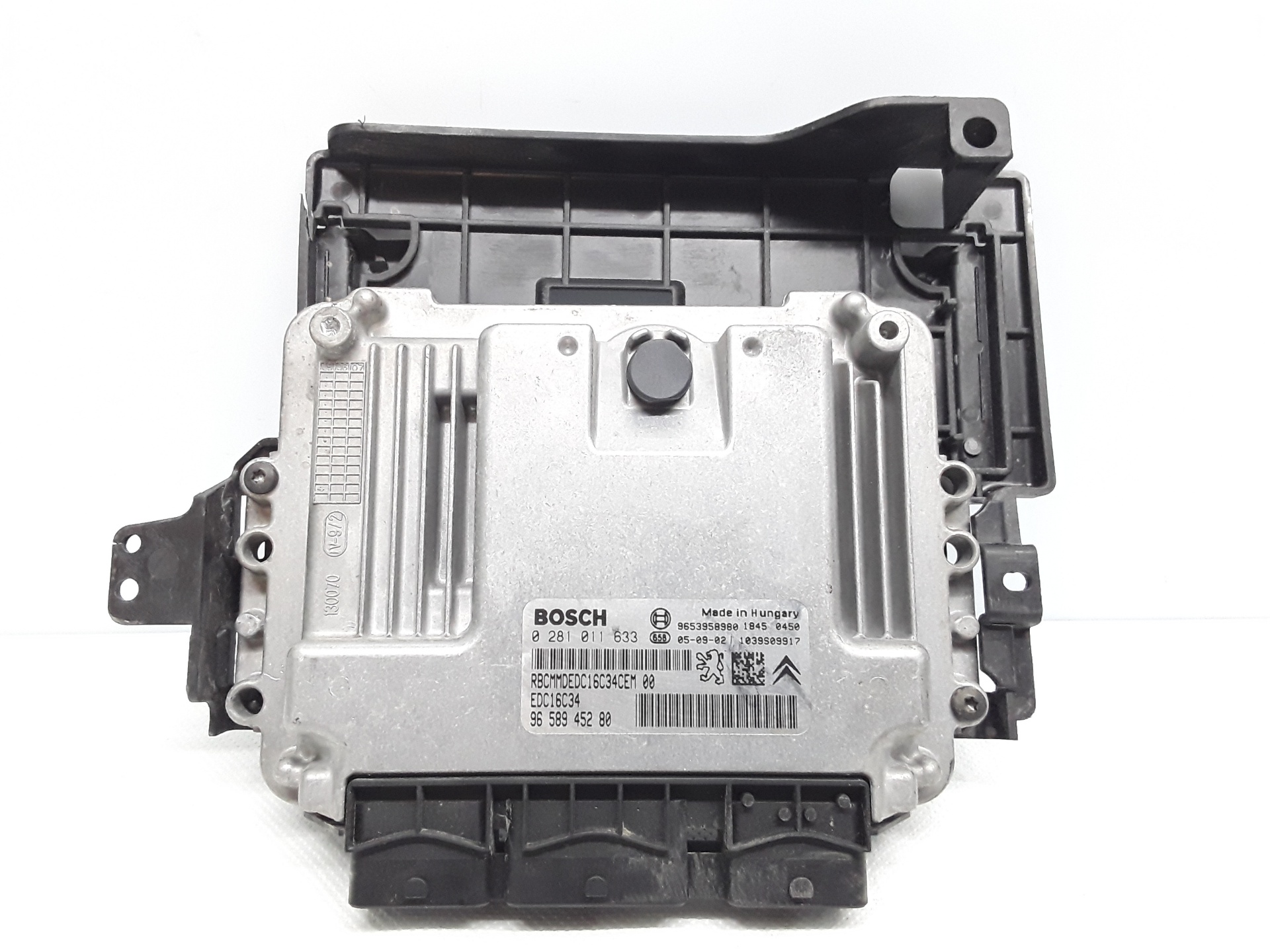 PEUGEOT 407 1 generation (2004-2010) Engine Control Unit ECU 0281011633 18949671