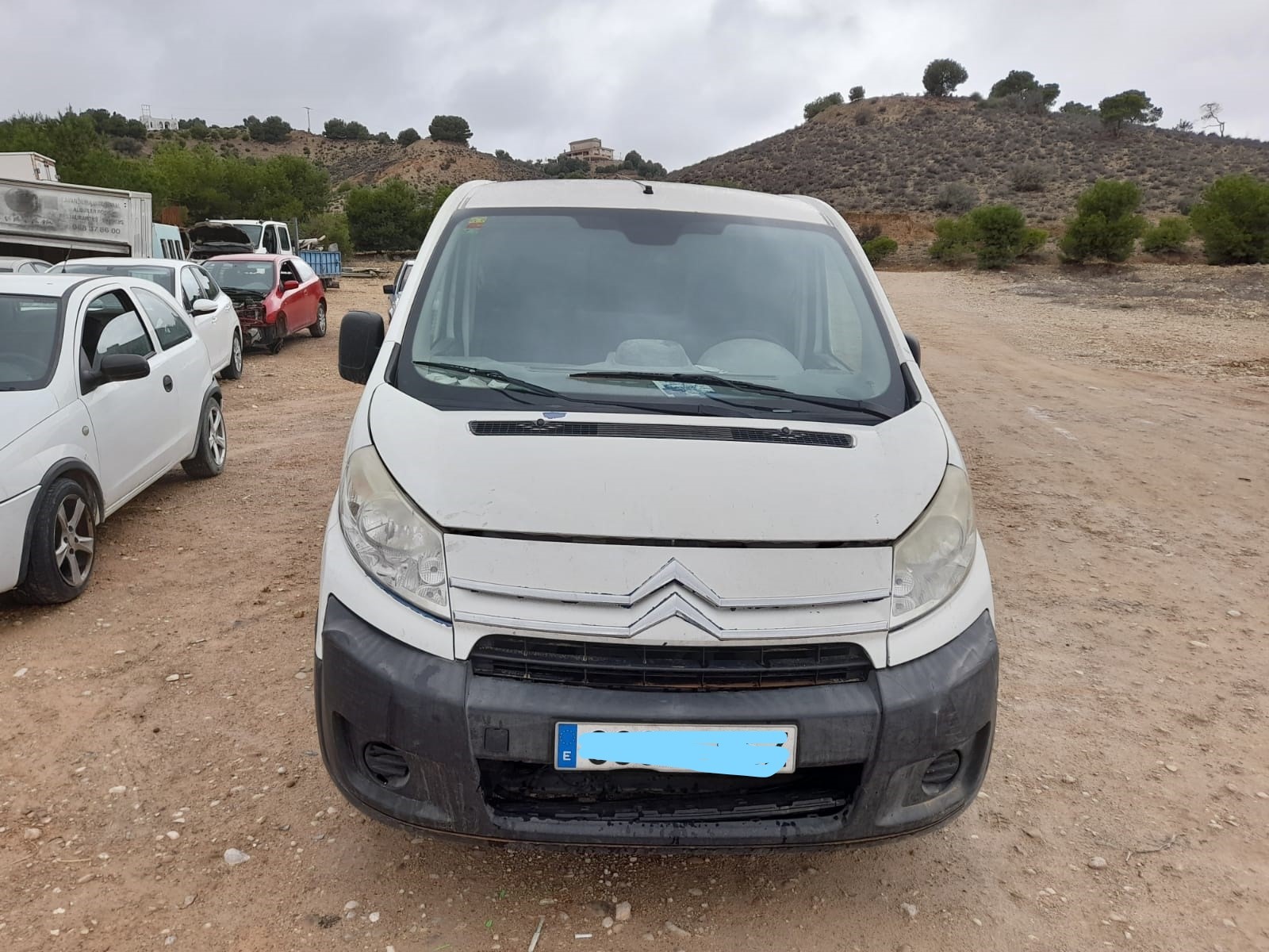 CITROËN Jumpy 2 generation (2007-2016) Замок двери передний правый 9681334980 25605973