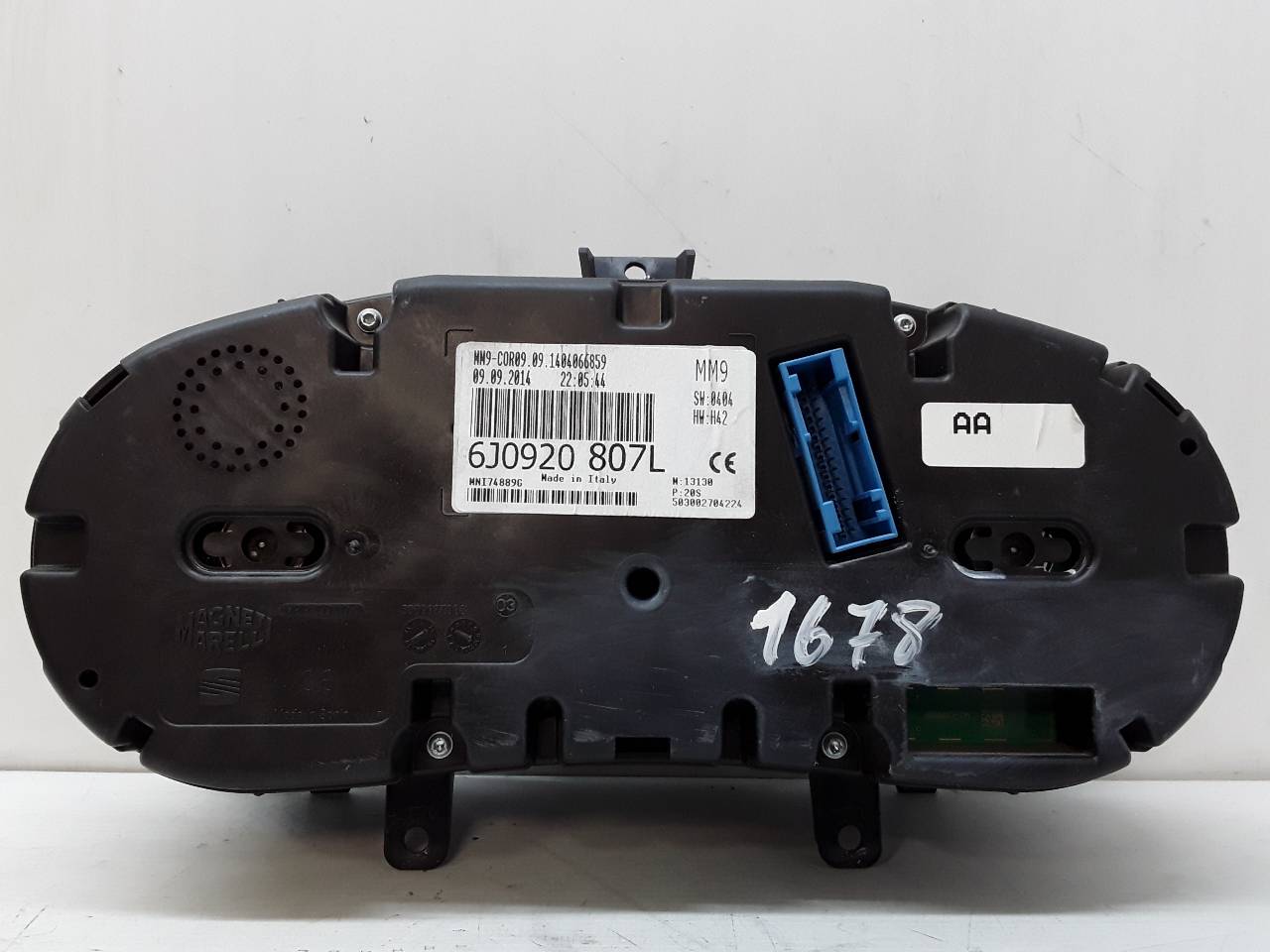 SEAT Ibiza 4 generation (2008-2017) Compteur de vitesse 6J0920807L 25593322